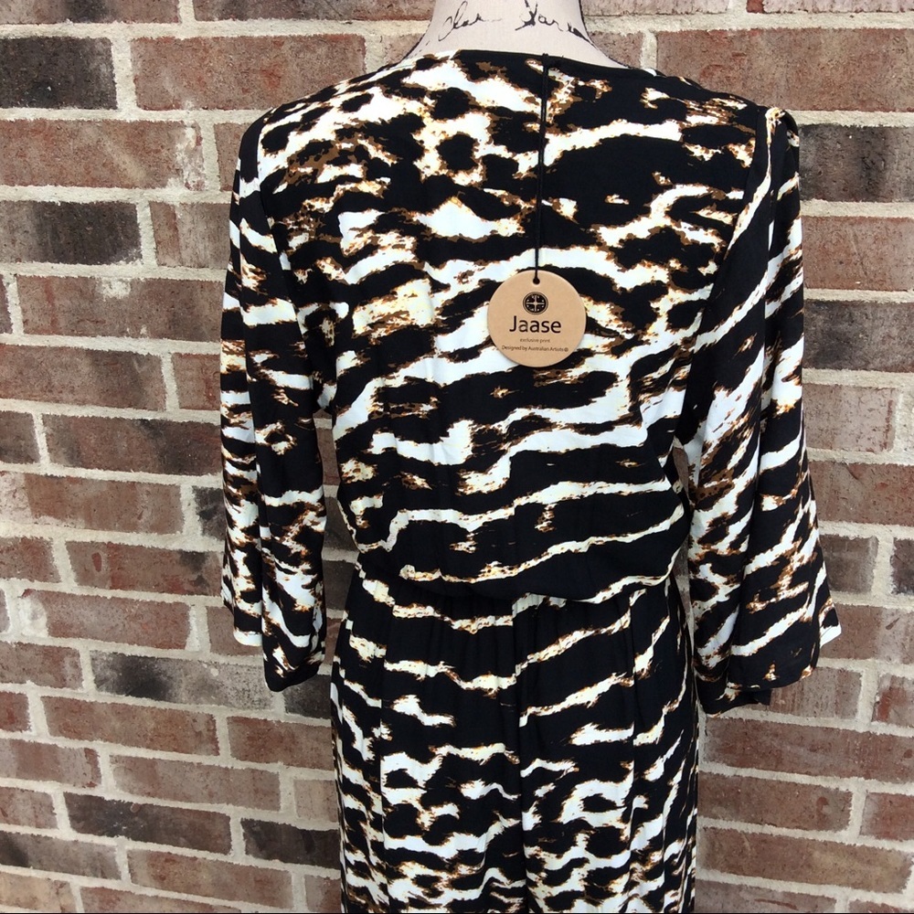 Jaase Lola Just Jungle Wide Leg Jumpsuit NEW Small - Picture 4 of 5